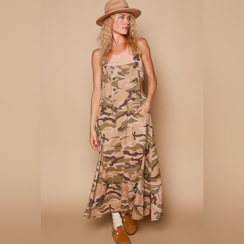 POL Camouflage Jumpsuit